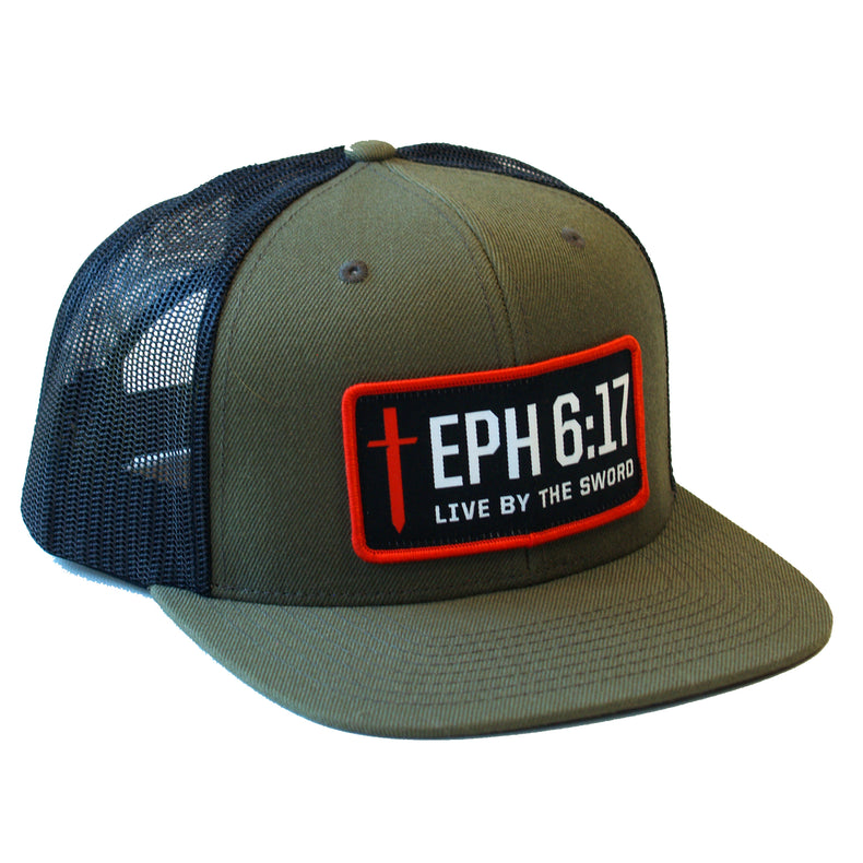 EPH 6:17 - LODEN BLACK FLAT
