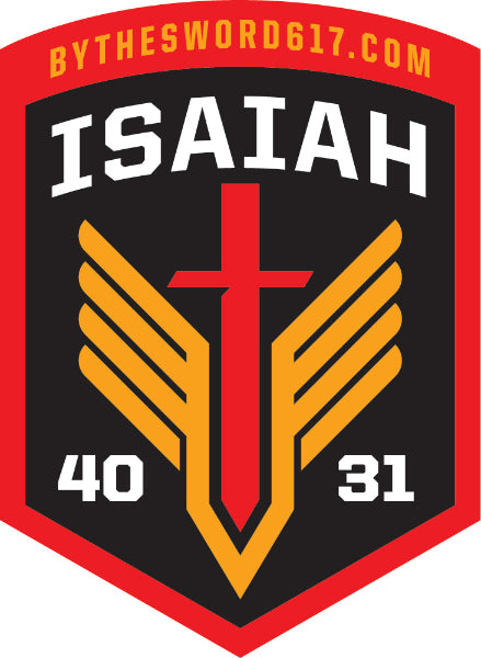 STICKER - WINGS OF EAGLES - ISAIAH 40:31